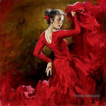 Une jolie femme AA 19 Impressionist Peinture à l'huile
